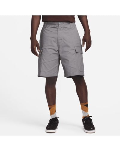 Nike Sb Kearny Cargo Skate Shorts - Gray