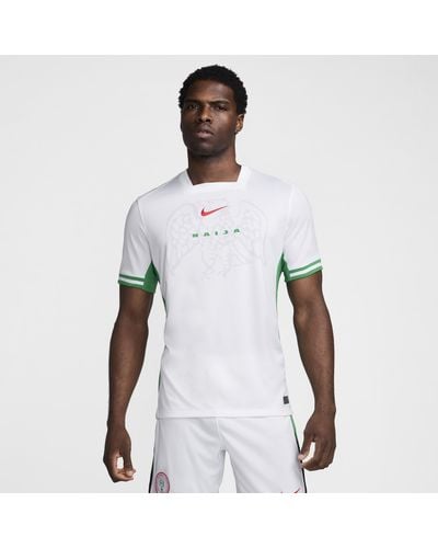 Nike Nigeria 2024 Stadium Home Dri-fit Football Replica Shirt Polyester - White