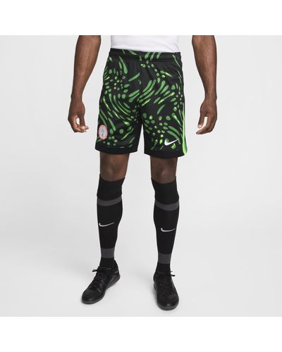 Nike Nigeria 2024 Stadium Away Dri-fit Football Replica Shorts - Green
