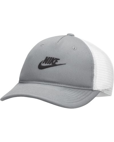 Nike Rise Cap Structured Trucker Cap - Gray