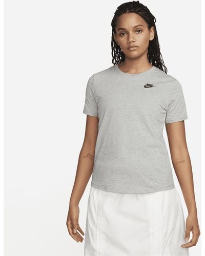 Nike Sportswear Club Essentials T-shirt Cotton - Grey