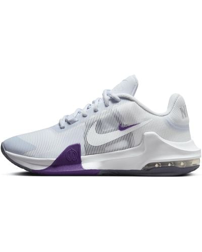 Nike Air Max Impact 4 Basketball Shoes - White