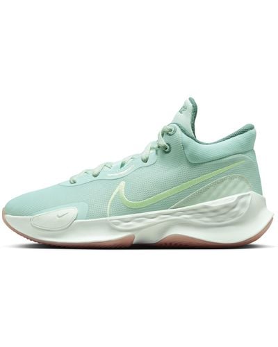 Nike Renew Elevate 3 Basketball Shoes - Green