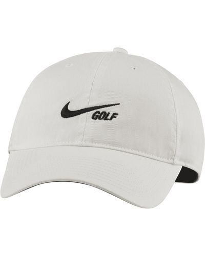 Nike Heritage86 Washed Golf Hat - Gray