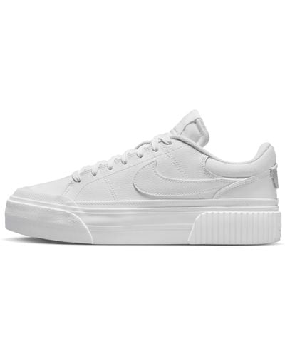 Nike Court Legacy Lift Shoes - White