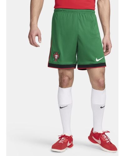 Nike Shorts da calcio replica dri-fit portogallo 2024 stadium da uomo - Verde