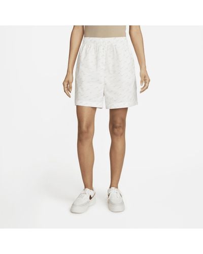 Nike Sportswear Everyday Modern High-waisted Woven Shorts - White