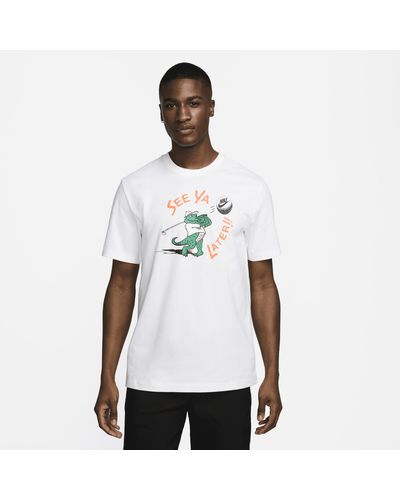 Nike Golf T-shirt Cotton - White