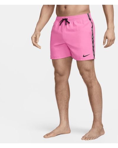 Nike Swim 5" Volley Shorts - Pink