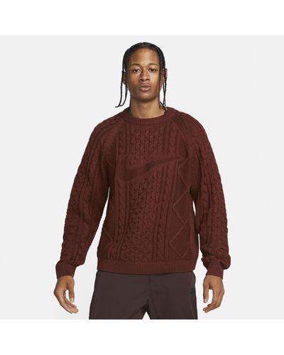 Brown Nike Sweaters and knitwear for Men | Lyst