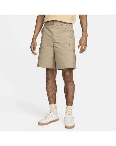 Nike Club Woven Cargo Shorts Polyester - Natural