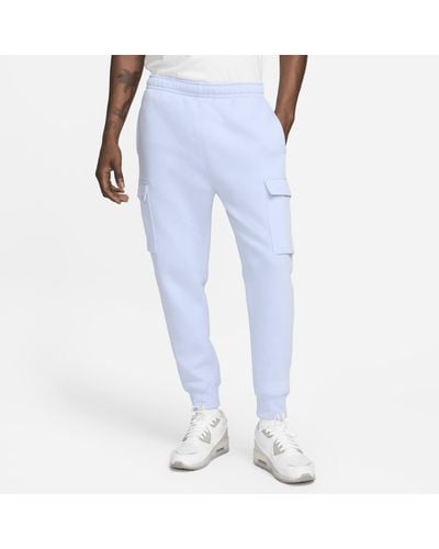 Nike Fff Club Fleece Football Cargo Trousers - Blue
