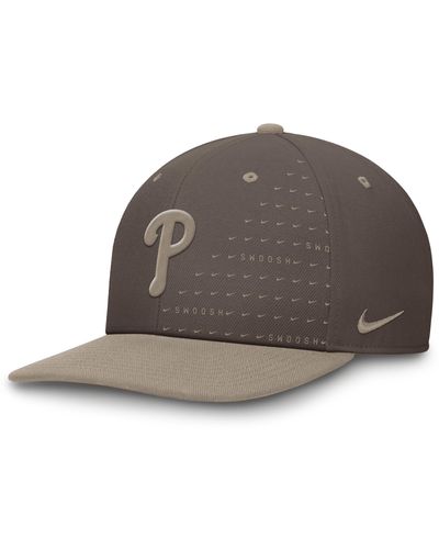 Nike Philadelphia Phillies Statement Pro Dri-fit Mlb Adjustable Hat - Gray