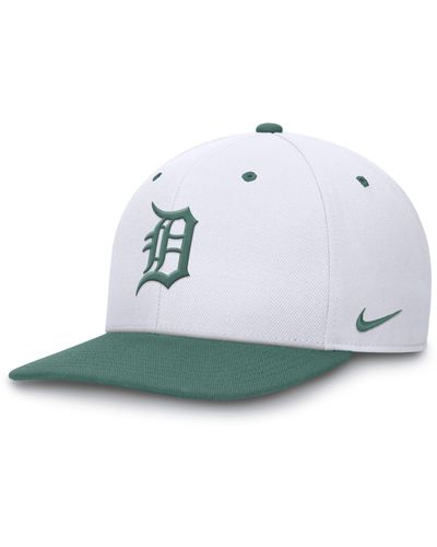 Nike Detroit Tigers Bicoastal 2-tone Pro Dri-fit Mlb Adjustable Hat - Blue