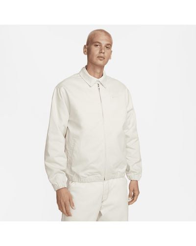 Nike Life Woven Harrington Jacket - White