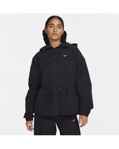 Nike Sportswear Everything Wovens Oversized Hooded Jacket - Blue