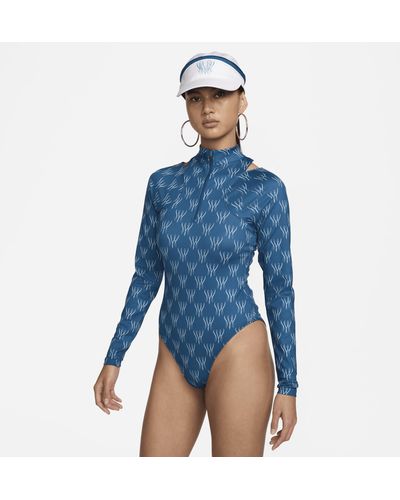 Nike Serena Williams Design Crew Long-sleeve Bodysuit - Blue
