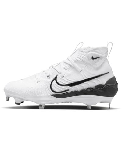 Nike Alpha Huarache Nxt Baseball Cleats - White