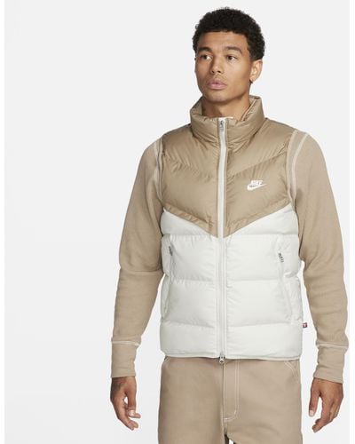 Nike Smanicato isolante storm-fit windrunner - Bianco