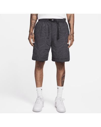 Nike Shorts da basket in tessuto con imbottitura sintetica 20 cm - Blu