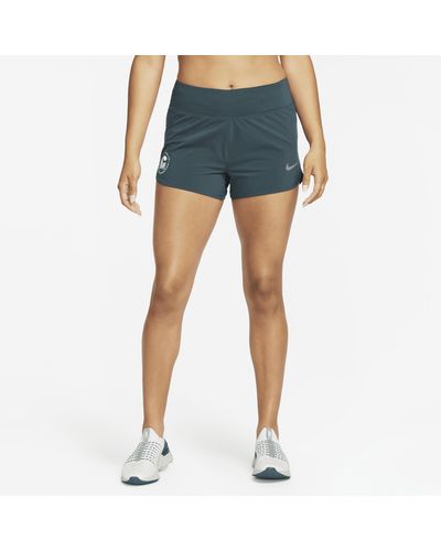 Nike Eclipse 3" Running Shorts - Blue
