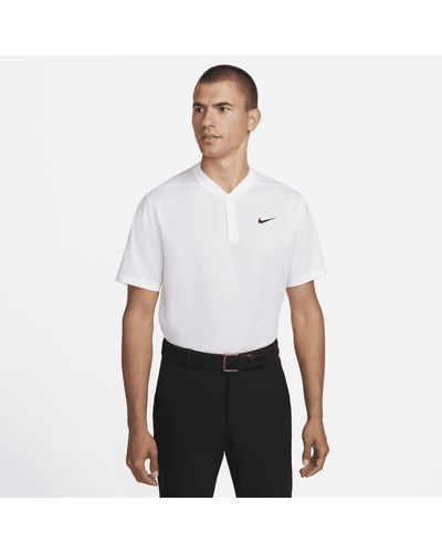 Nike Victory Blade Golf Polo - White