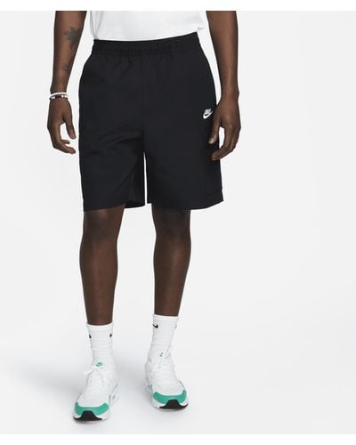 Nike Club Woven Cargo Shorts - Black