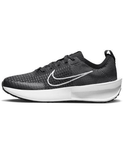 Nike Interact Run Road Running Shoes - Black