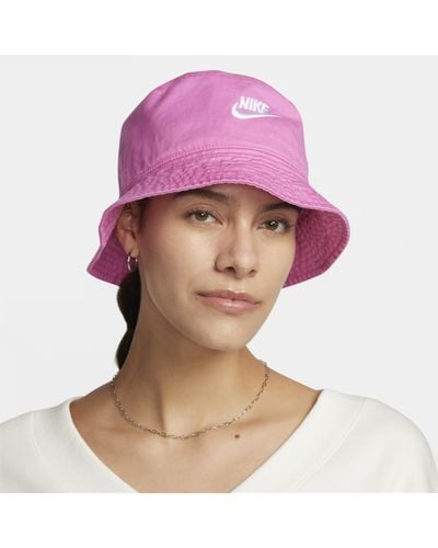 Nike Apex Futura Washed Bucket Hat - Pink