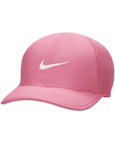 Nike Dri-fit Club Unstructured Featherlight Cap - Pink