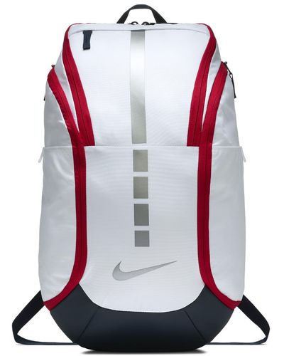 Nike Hoops Elite Pro Basketball Backpack - White