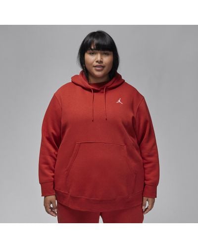 Nike Brooklyn Fleece Hoodie (plus Size) - Red