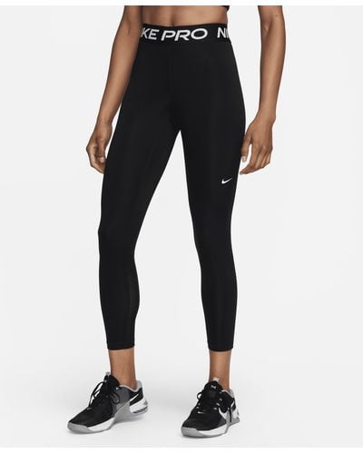 Nike Pro 365 Mid-rise 7/8 leggings 50% Recycled Polyester - Black