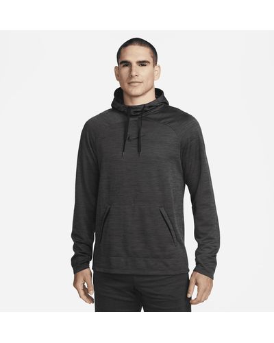 Nike Academy Dri-fit Long-sleeve Hooded Soccer Top - Black