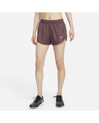 Nike Dri-fit Run Division Tempo Running Shorts - Purple