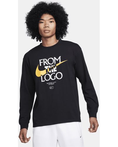 Tee shirt nike outlet noir homme