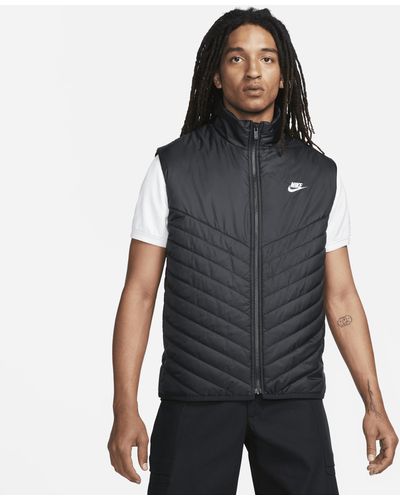 Nike Therma-fit Windrunner Midweight Puffer Gilet Polyester - Black