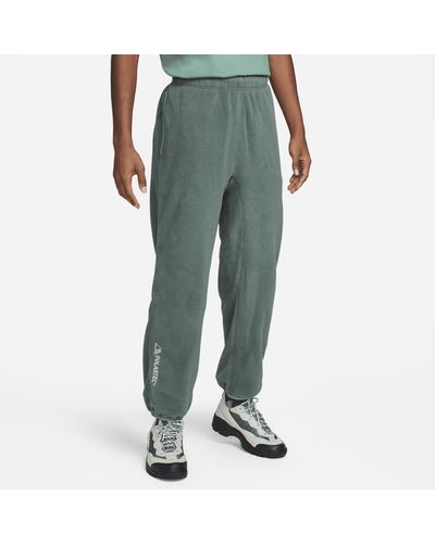 Nike Acg Polartec® 'wolf Tree' Trousers 50% Recycled Polyester - Green
