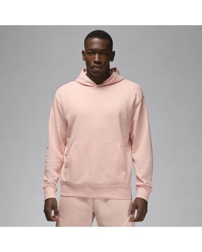 Nike Jordan Essentials Loopback Fleece Pullover Hoodie - Pink
