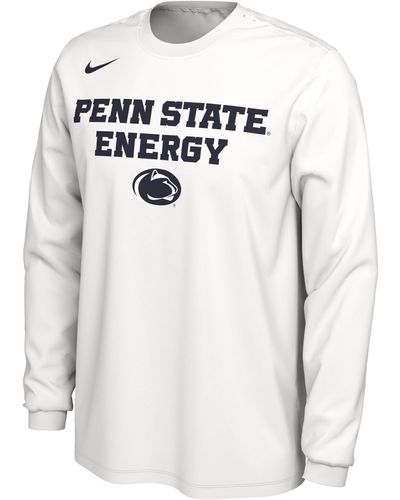 Nike Penn State College Long-sleeve T-shirt - White