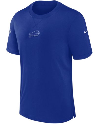 Nike Buffalo Bills Sideline Men's Dri-fit Nfl Top - Blue