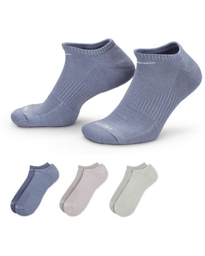 Nike Everyday Plus Cushion Training No-show Socks (3 Pairs) - Multicolor
