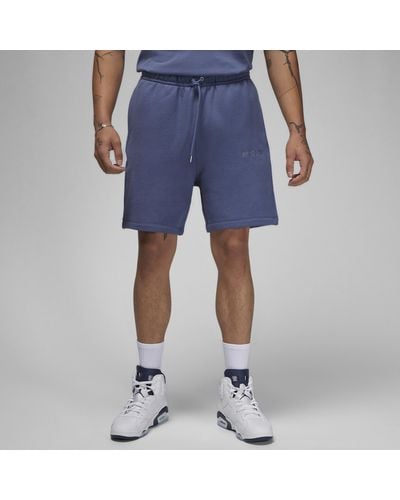 Nike Air Jordan Wordmark Fleeceshorts - Blauw