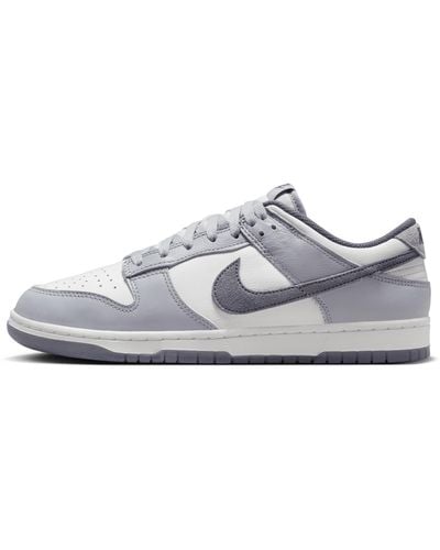 Nike Dunk Low Retro Se Shoes Leather - Grey