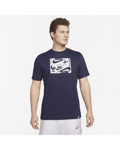 Nike France Graphic T-shirt - Blue