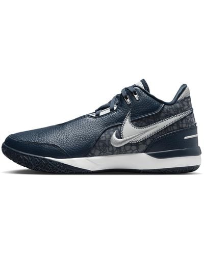 Nike Lebron Nxxt Gen Ampd Basketball Shoes - Blue