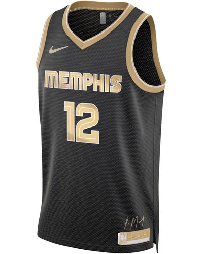 Nike Ja Morant Memphis Grizzlies 2024 Select Series Dri-fit Nba Swingman Jersey Polyester - Black