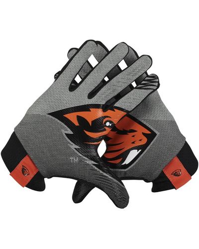 Nike Stadium (oregon State) Football Gloves - Gray