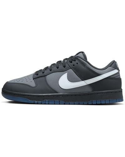 Nike Dunk Low Shoes Leather - Blue