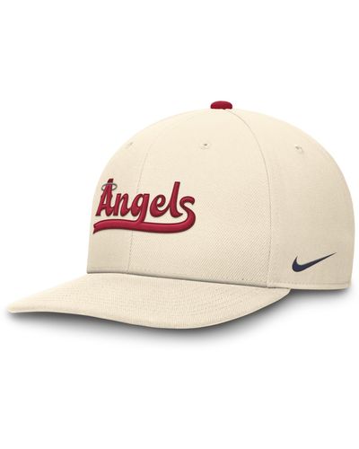 Nike Los Angeles Angels City Connect Pro Dri-fit Mlb Adjustable Hat - Pink